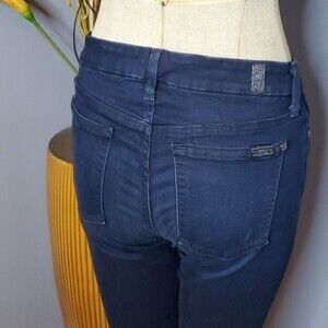 7 For All Mankind The Mid Rise Skinny Jeans Size 27